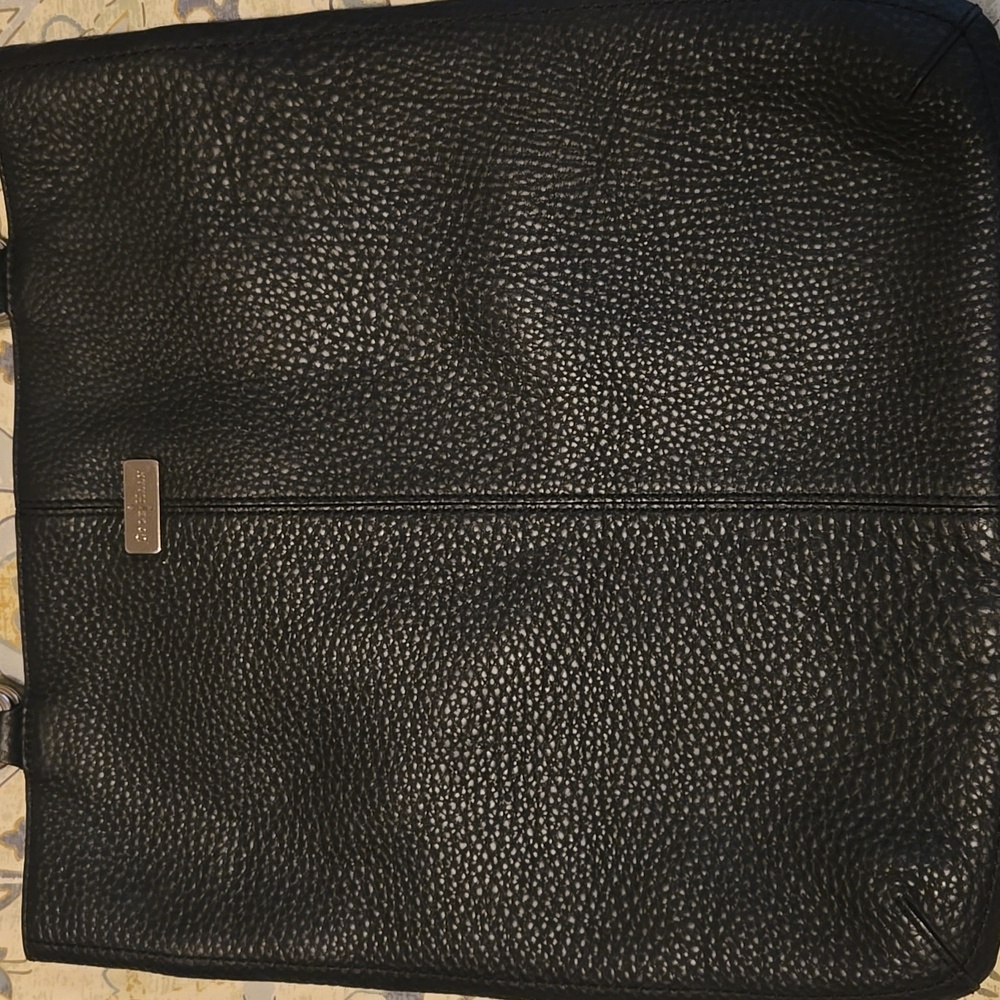 Cole Haan Black Leather Tote - Picture 5 of 16